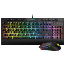 Teclado mecânico e mouse- 6400 DPI